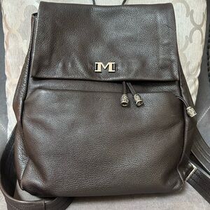 Maison Montagut Paris Leather Backpack